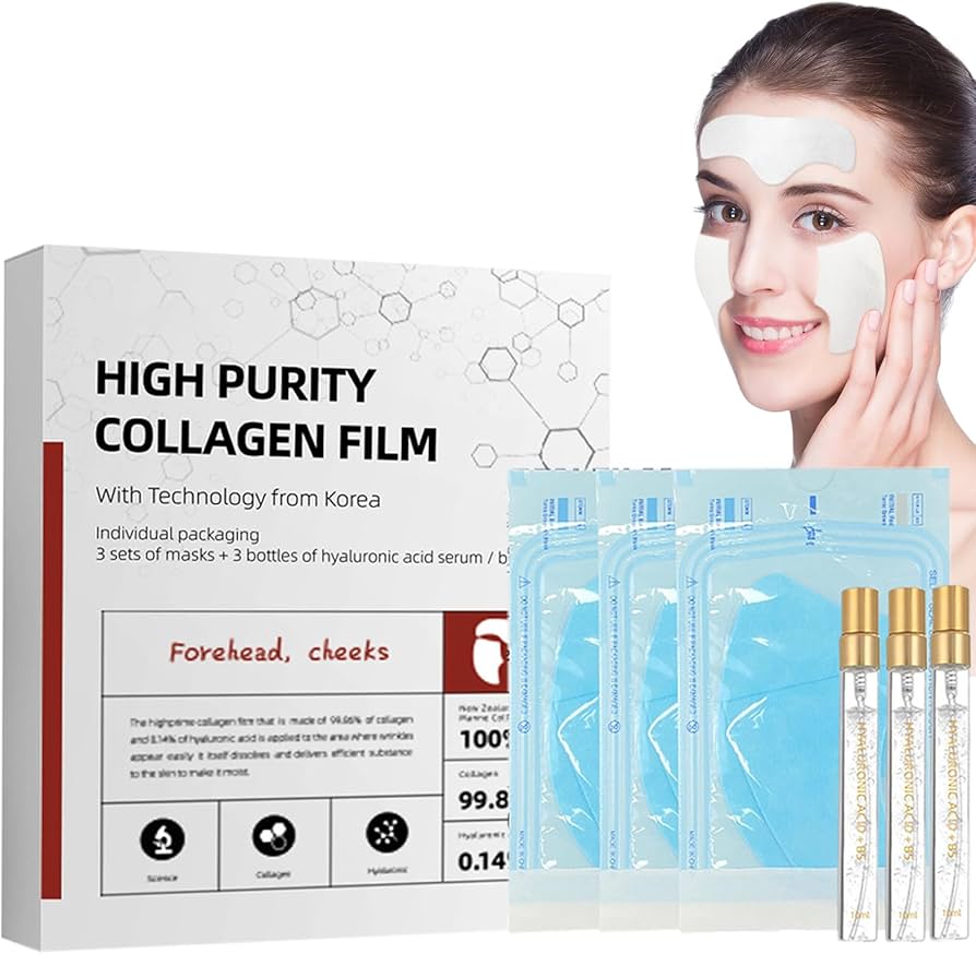MASCARILLAS DE COLAGENO ABSORBENTES SET 3