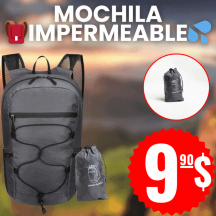 Mochila Viajera Impermeable