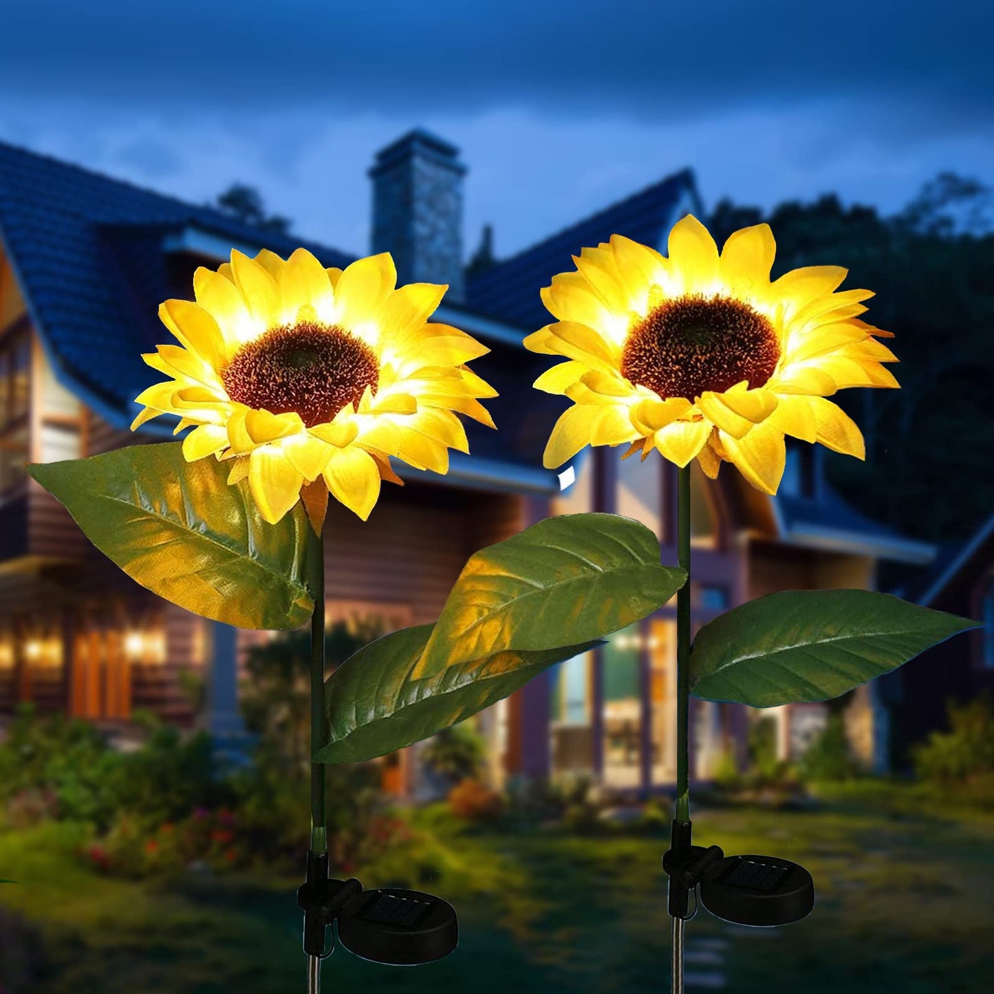 LAMPARAS SOLARES GIRASOL PACK X2