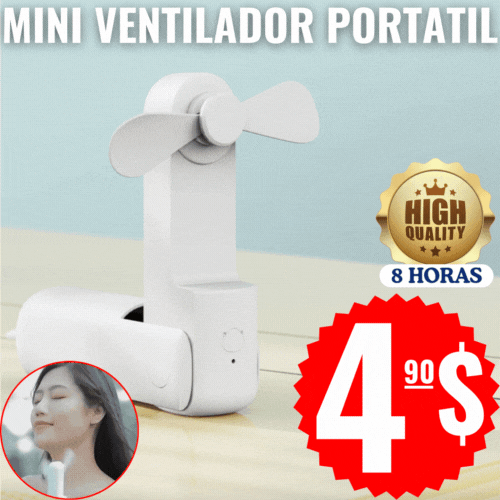 MINI VENTILADOR PORTATIL