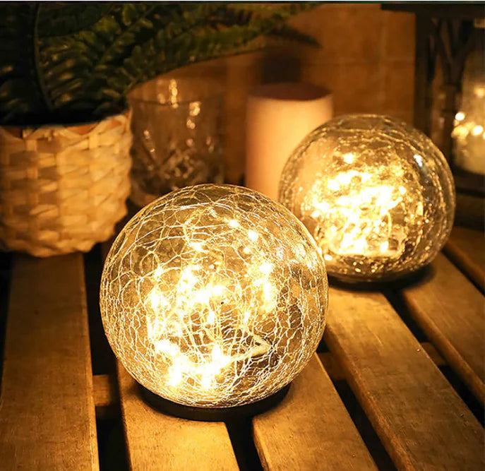 LAMPARA SOLAR ESFERA