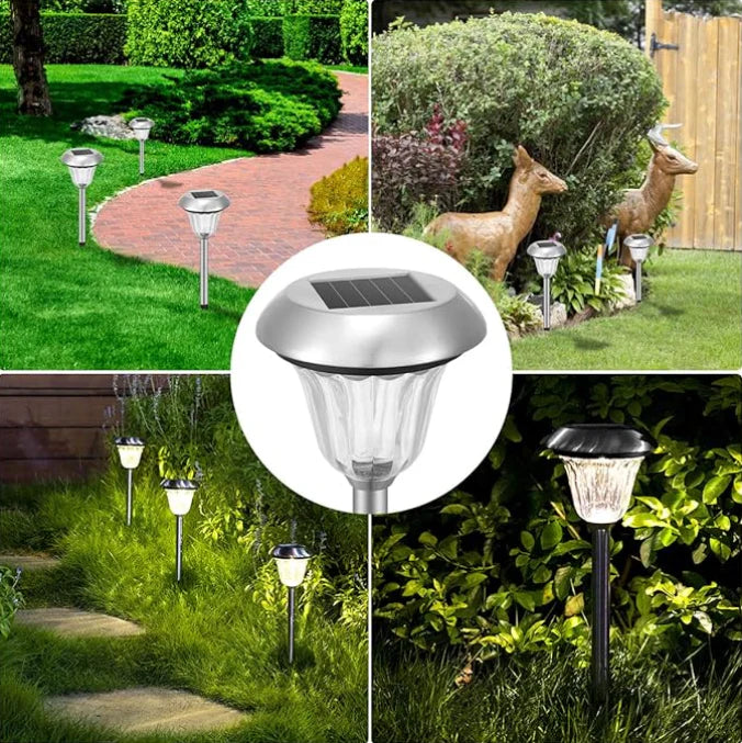 Kit de 5 Lamparas de Jardin Solares