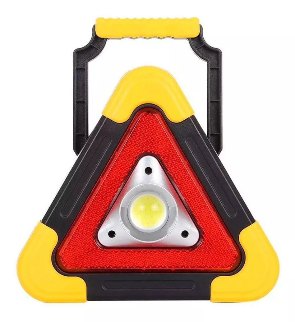 LINTERNA TRIANGULAR LED SOS 18X4CM