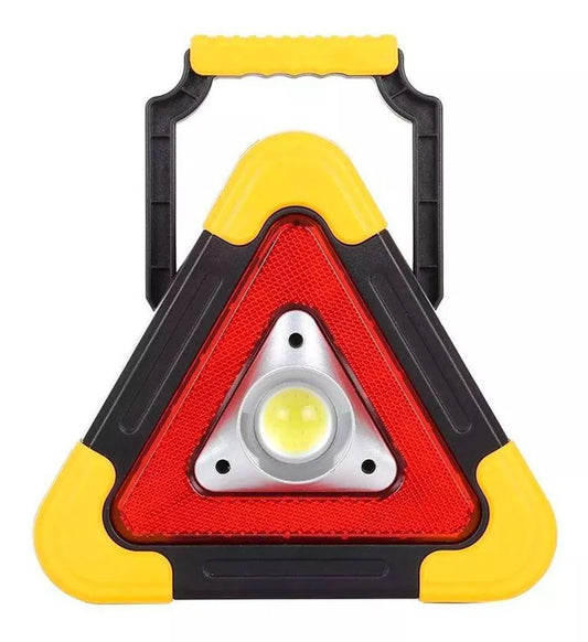 LINTERNA TRIANGULAR LED SOS 18X4CM