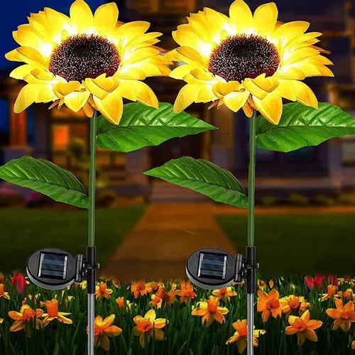 LAMPARAS SOLARES GIRASOL PACK X2