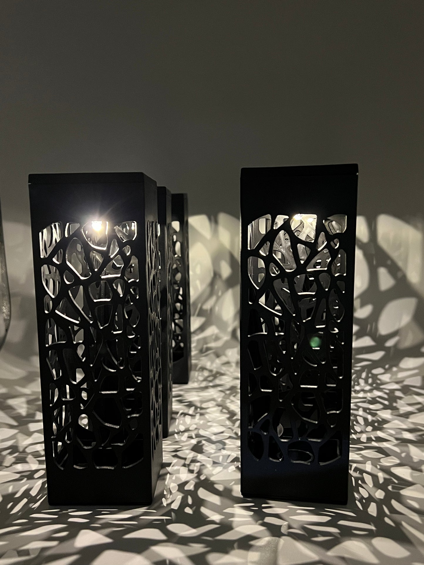 LUCES SOLARES CUADRADAS DE JARDIN PACK POR 6 UDS