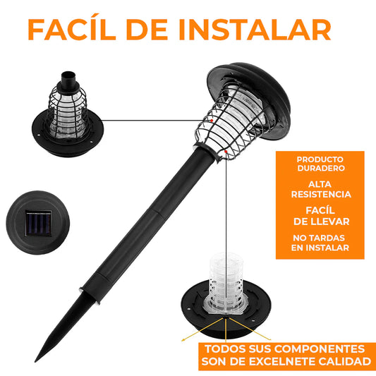 2 REPELENTES DE MOSQUITOS SOLARES
