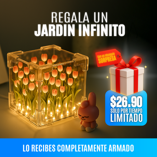 Lampara Jardin Infinito + Obsequio de cortesía