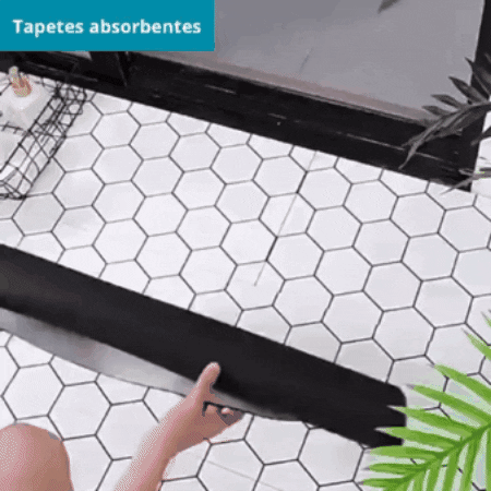 3 tapetes ultra absorbentes